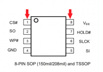 SSD开卡转接板/硬盘盒SPI Flash短接方法及图示